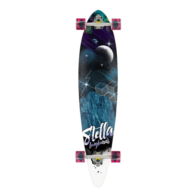 Stella 46” Pintail Plume Longboard Complete