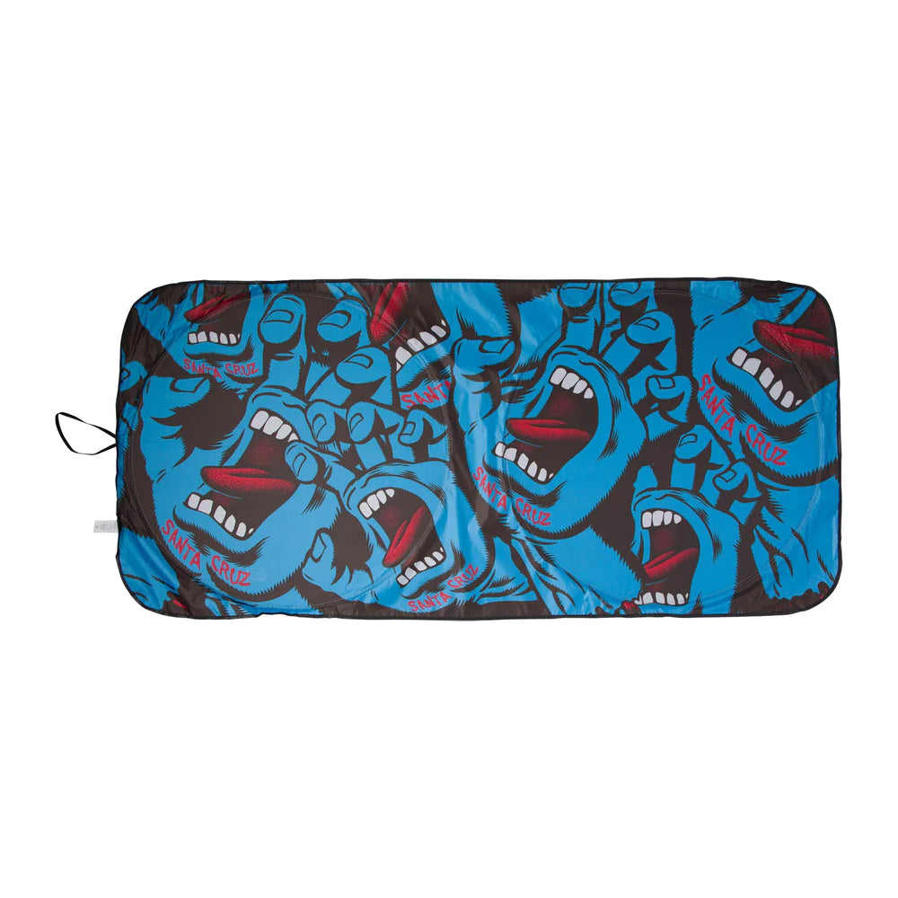 Screaming Hand Santa Cruz Car Sun Shade – Crooks Skateshop