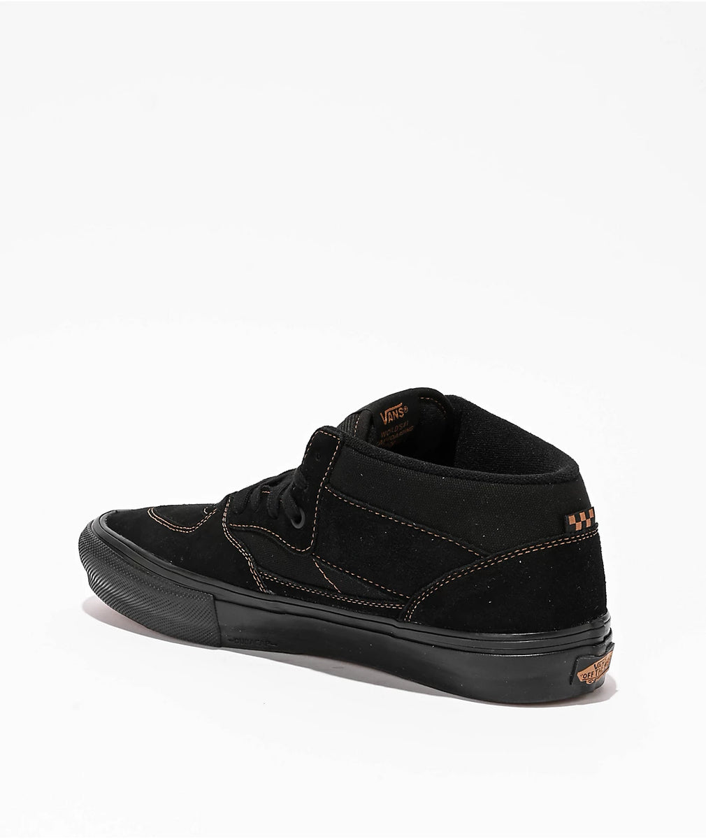 VANS Skate Half Cab Black/Black/Brown Shoes – Crooks Skateshop