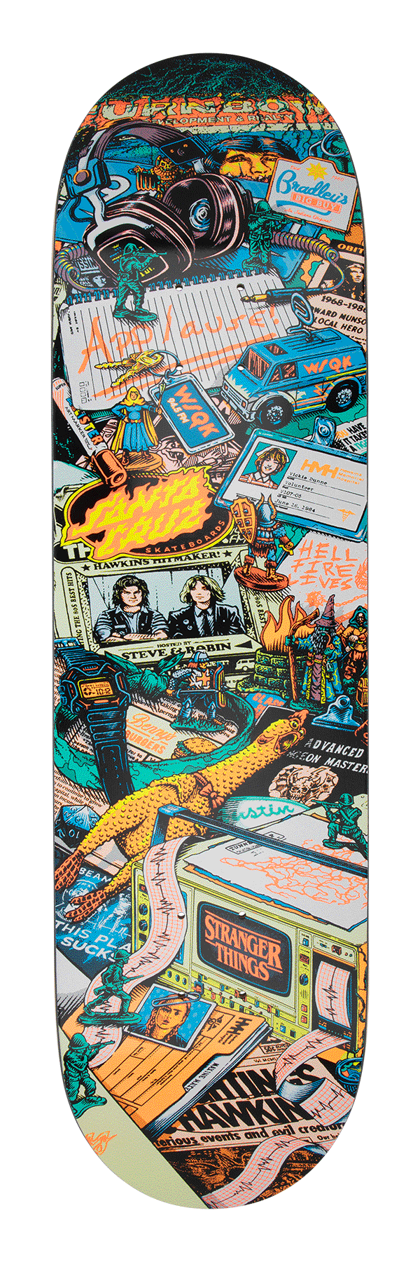 Santa Cruz Stranger Things Season 5 8.5in X 32.2in Deck