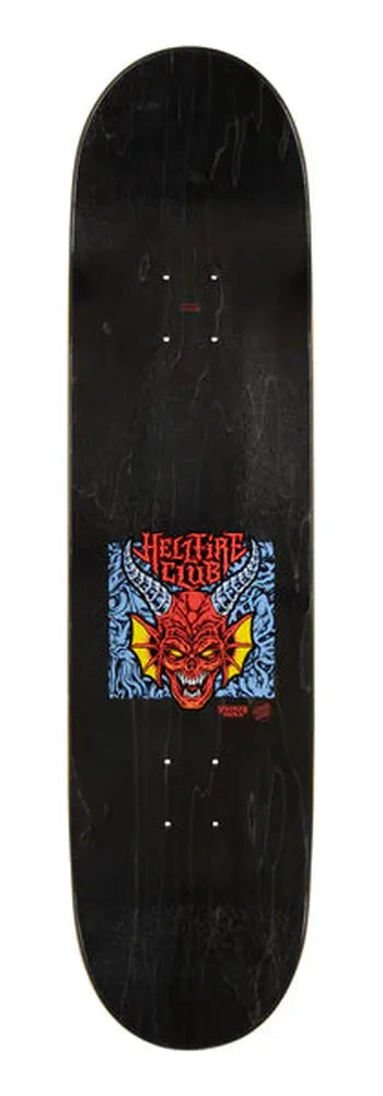 Santa Cruz Stranger Things Hellfire Club 8.25in X 31.80in Deck