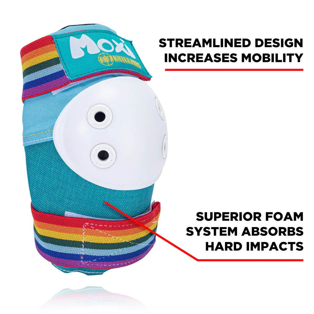 Moxi Pads Full Set Jade Safety Pad Full Set – Crooks Skateshop