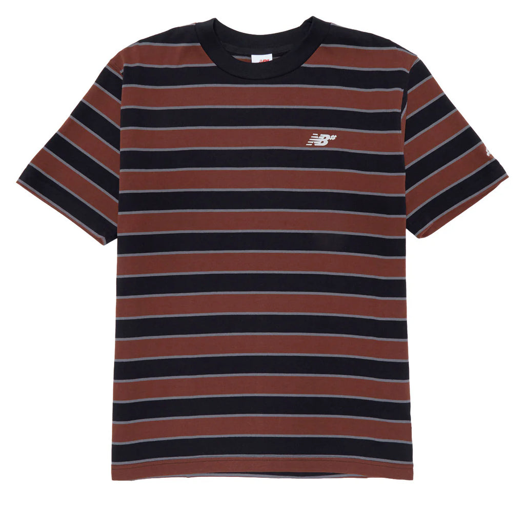 New Balance Numeric Thin Stripe Black/Red T-Shirt