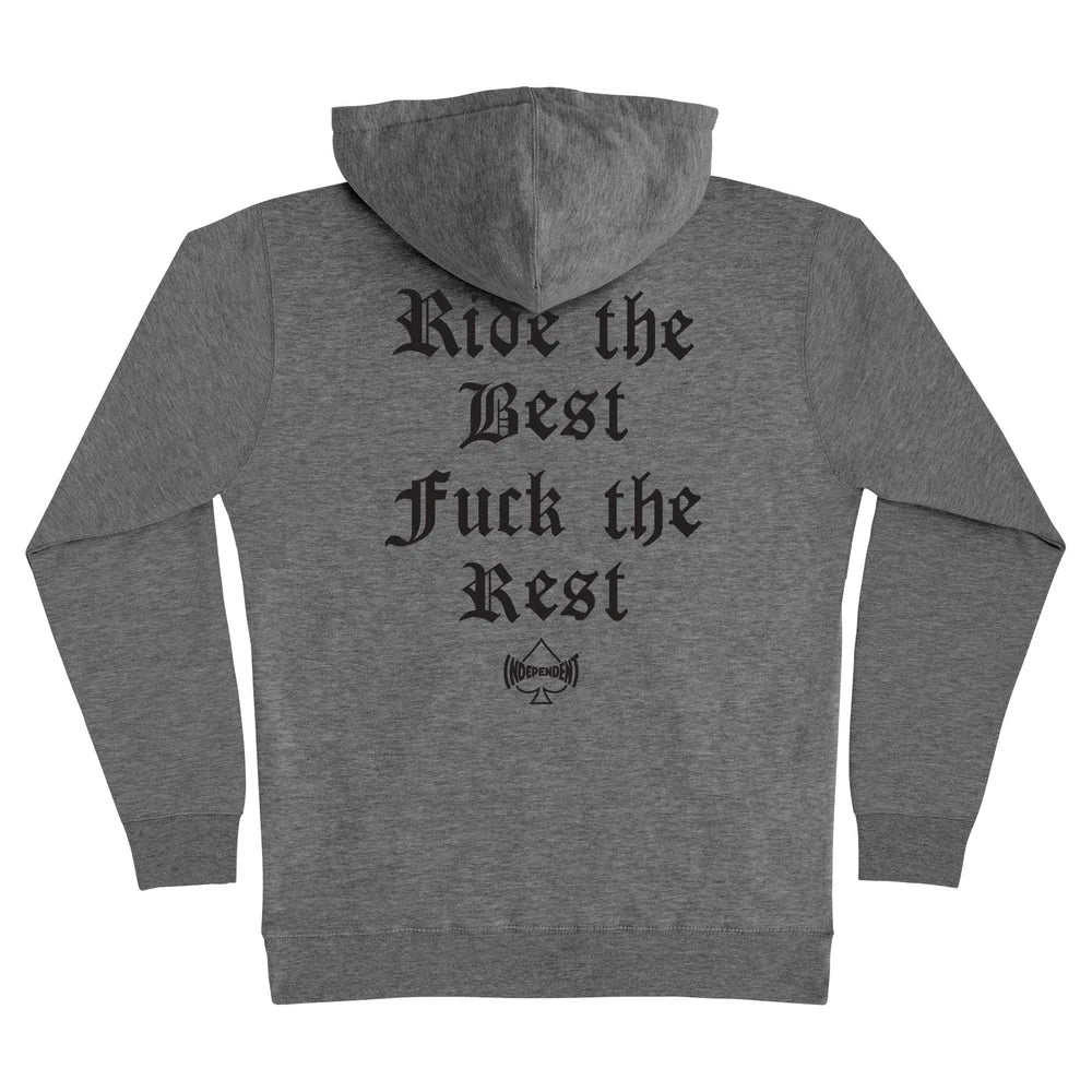 Independent Motorhead Warpig P/O Hooded Heavyweight Sweatshirt Gunmetal