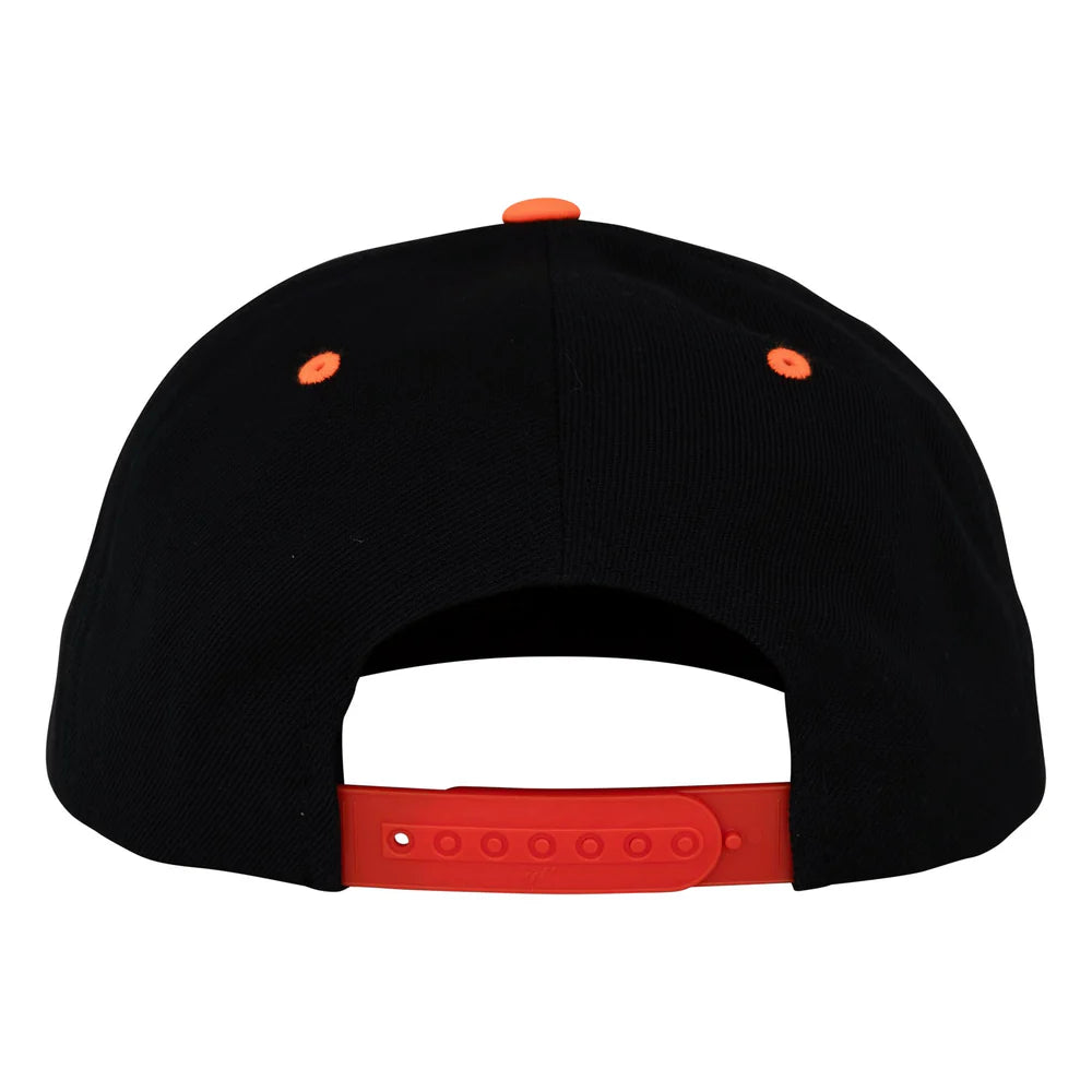 Independent Trucking Snapback Structured Hat Black/Neon Orange OS Unisex