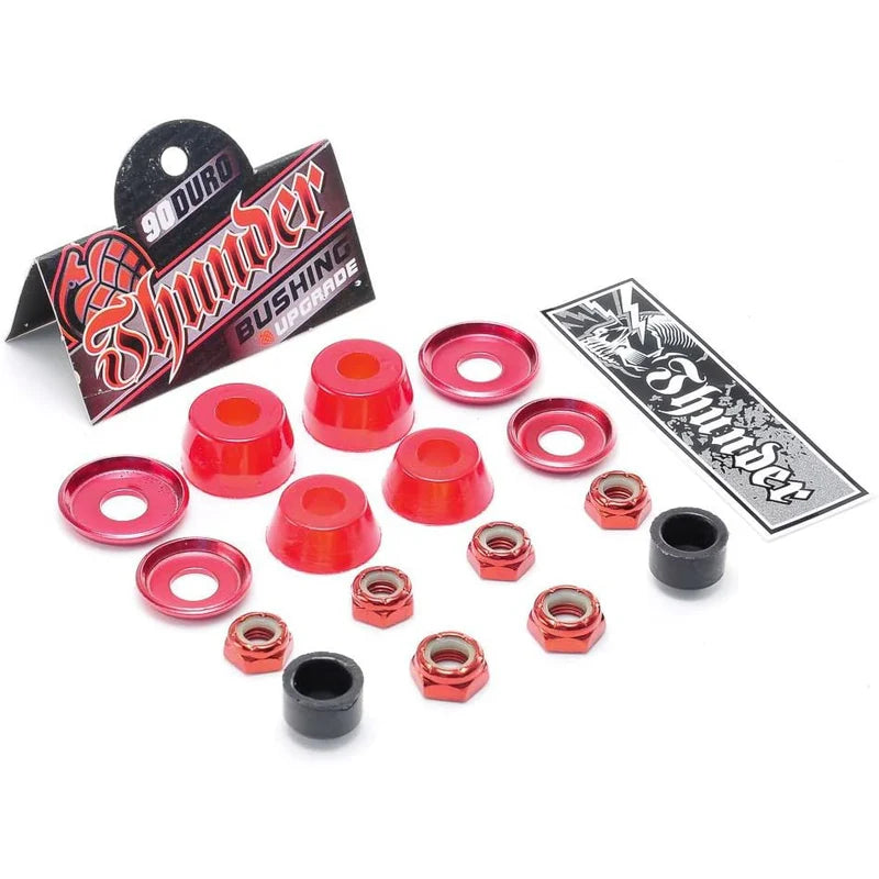 Thunder Red Bushing Rebuild Skateboard Truck Kit - 90DU