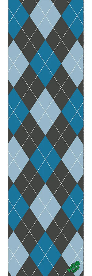 Mob Grip Blue Argyle 9in Griptape – Crooks Skateshop