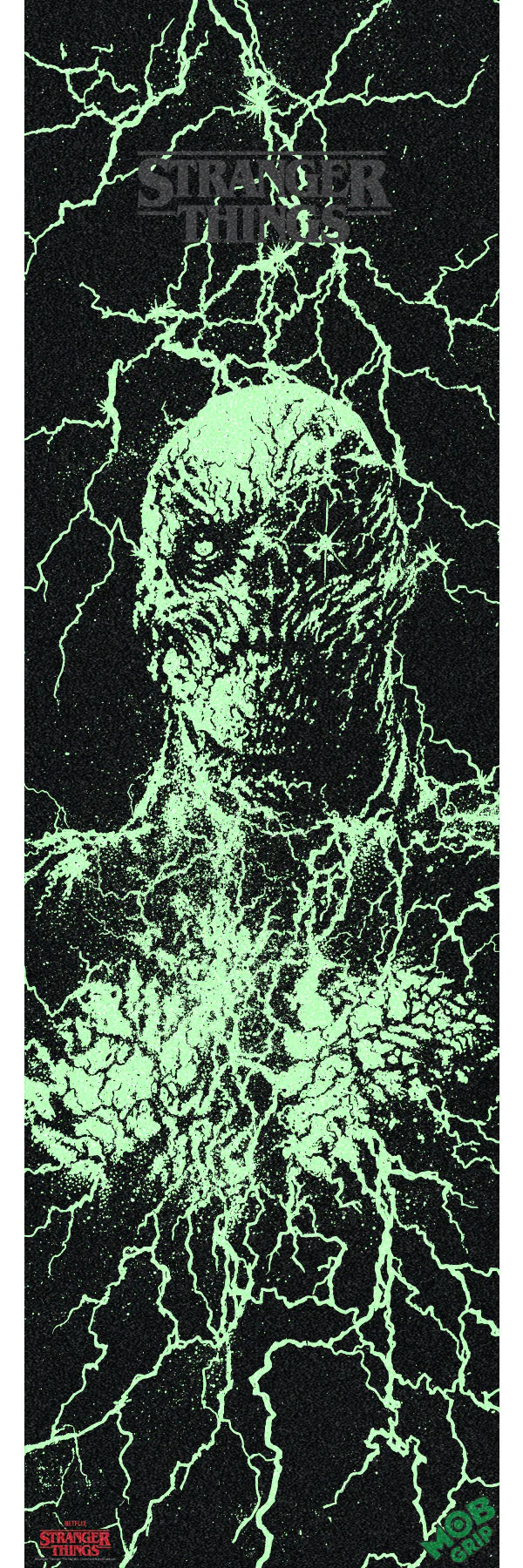 Santa Cruz Stranger Things Vecna 10in X 33in Mob Griptape