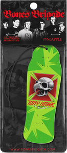 Bones Brigade Tony Hawk Lime Air Freshener - Pineapple Scent