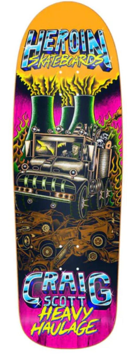 Heroin Craig Scott Heavy Haulage shaped 9.5
