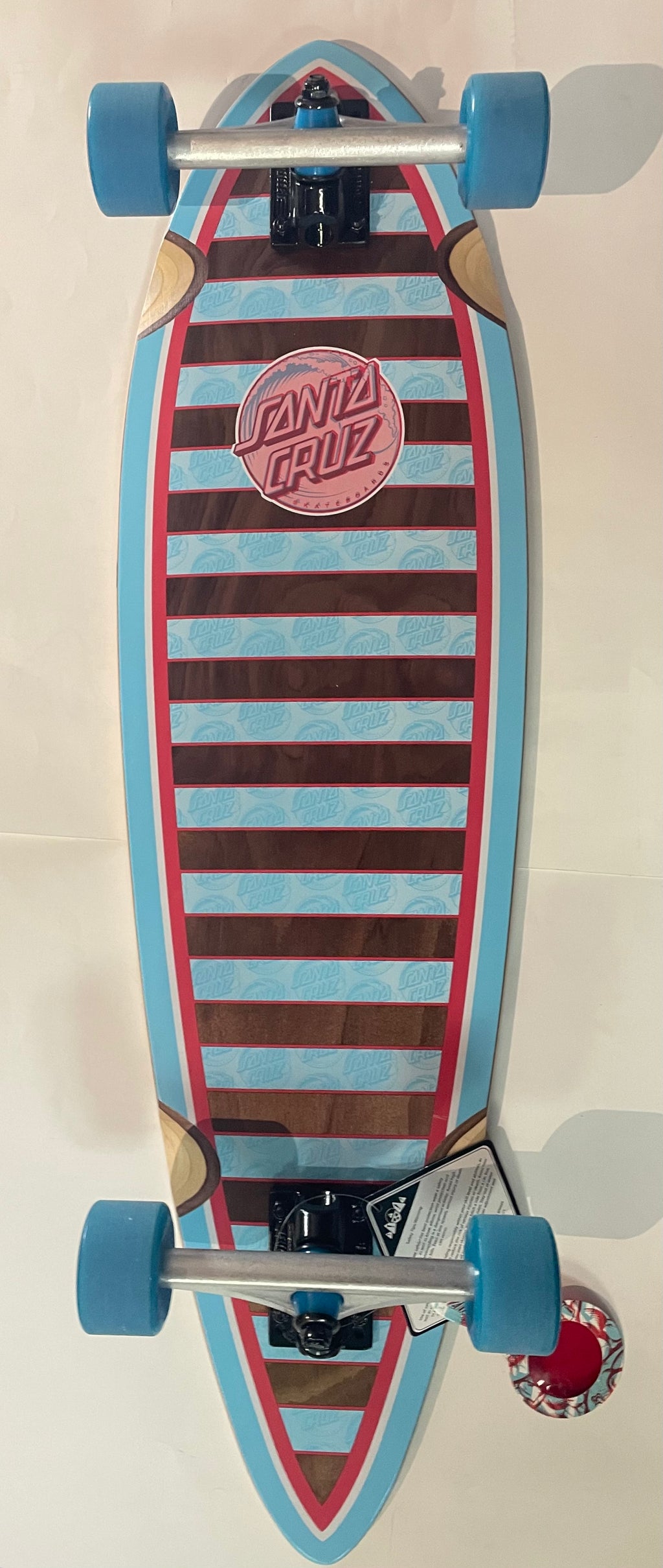 Santa Cruz Decoder Wave 33" Pintail Longboard Complete