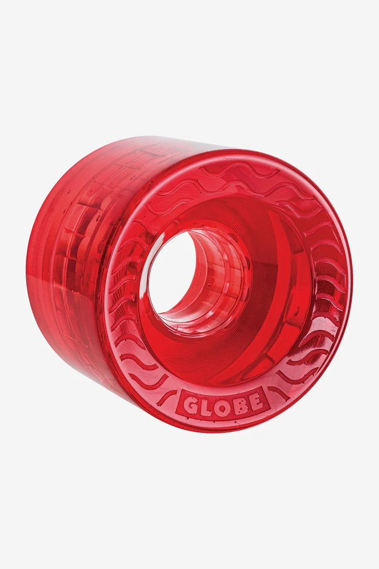GLOBE Retro Flex Cruiser Wheel 58mm Clear/Red/BLACK