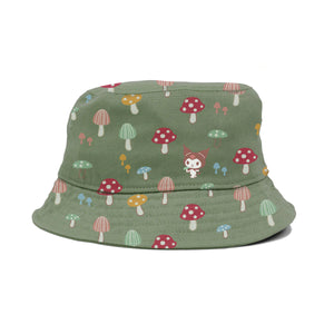 GIRL Shroom Fishing Reversible Bucket Hat