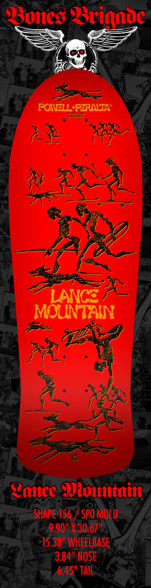 POWELL PERALTA BONES BRIGADE SERIES 15 LANCE MOUNTAIN