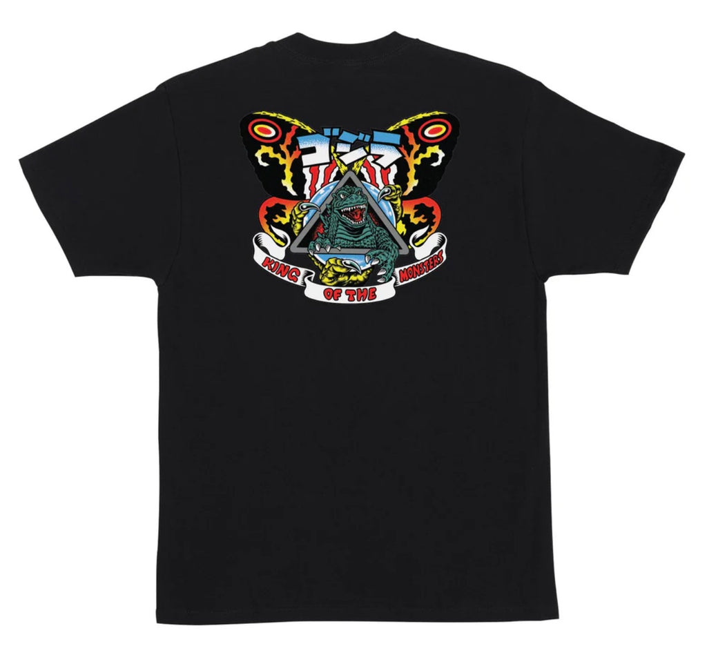 Godzilla Natas Mothra Mens Santa Cruz T-Shirt