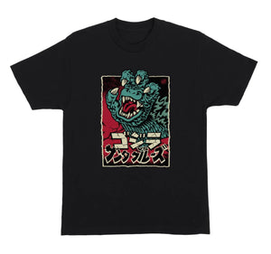 Godzilla Hand Front Mens Santa Cruz T-Shirt