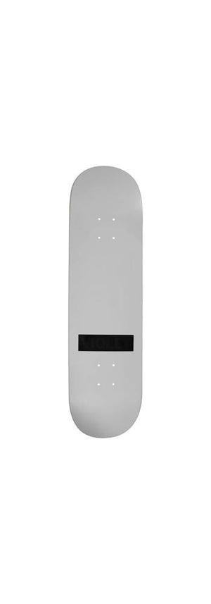 VIOLET BLACK ON BLACK VIOLET STAMP DECK GRAY 8.25"