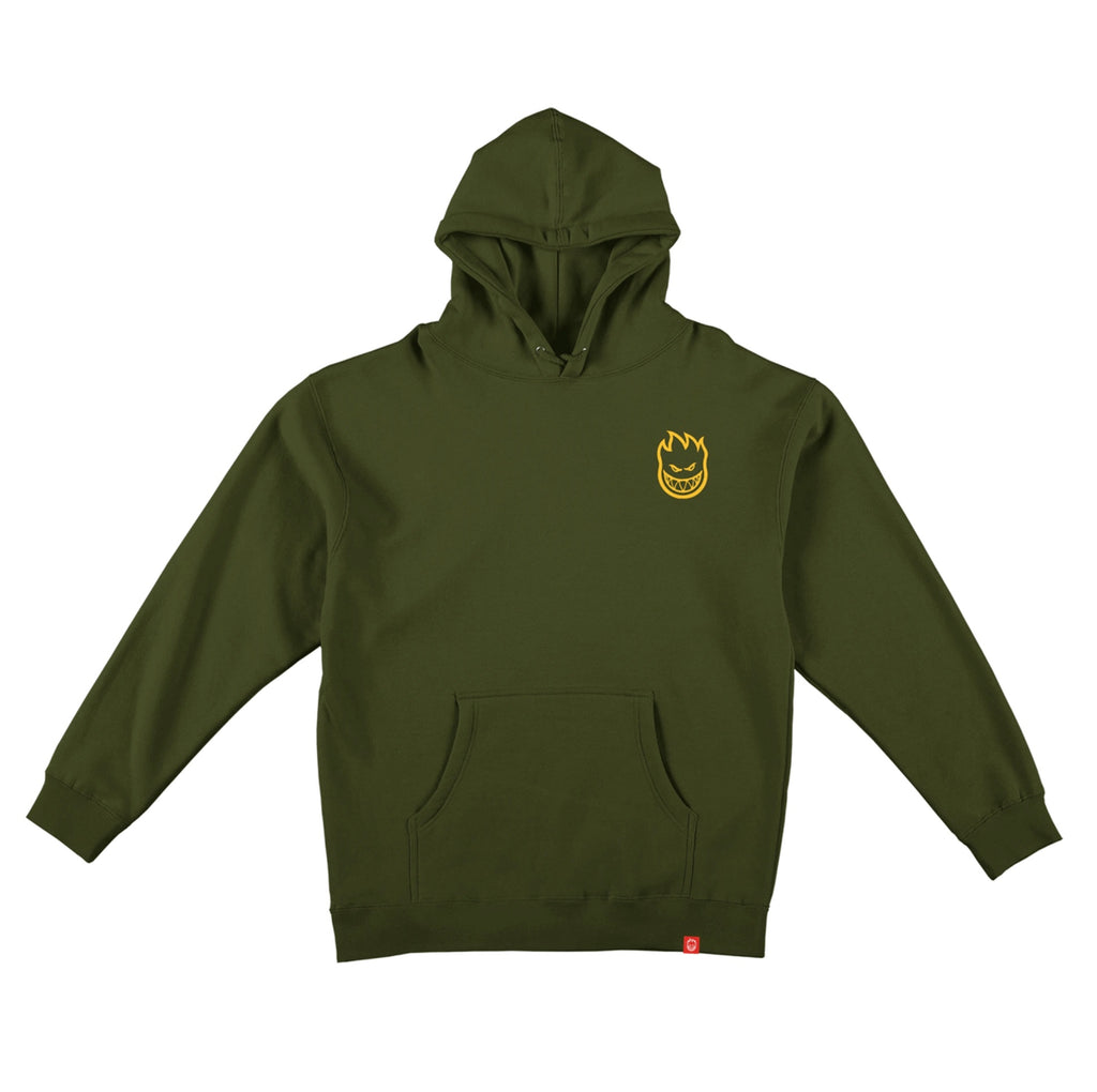 SPITFIRE Classic Vortex Army Gold Hoodie