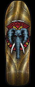 Powell Peralta Mike Vallely Elephant Reissue Skateboard Deck Gold Foil - 10 x 30