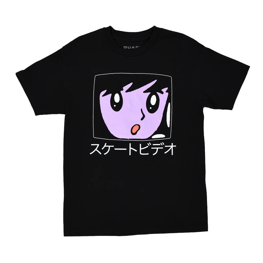 QUASI Video Dept. Black Tee