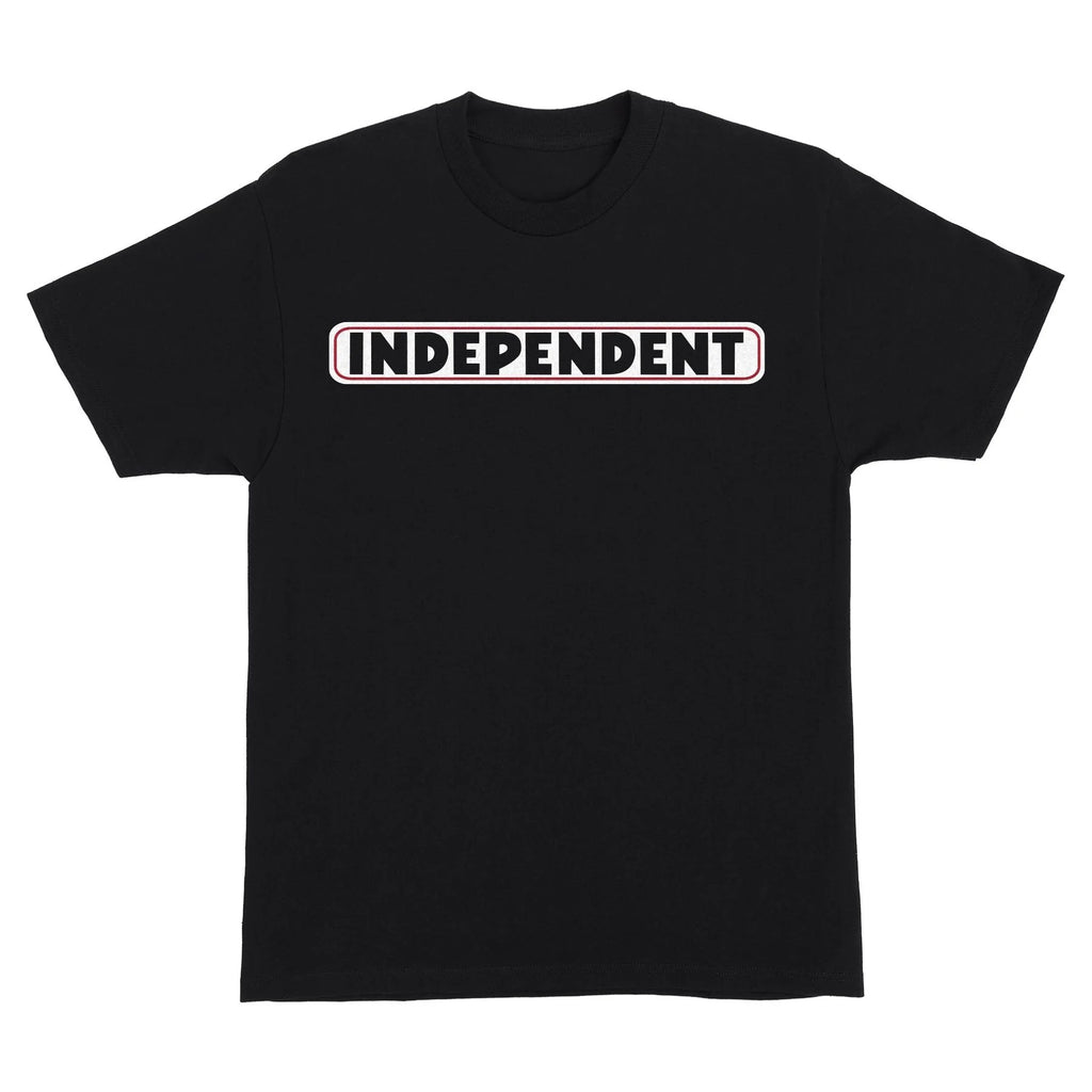 Independent Bar Logo Mens Black T-Shirt