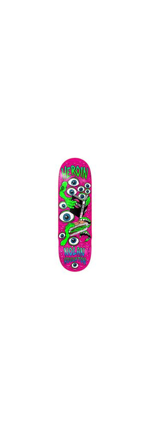 HEROIN Skateboards Nolan Houghton Mutate Or Die Deck 9.5"