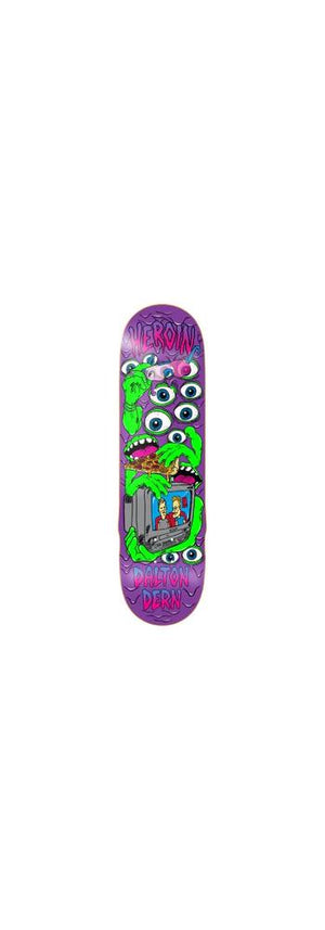 HEROIN Skateboards Dalton Dern Mutate Or Die Deck 8.75"
