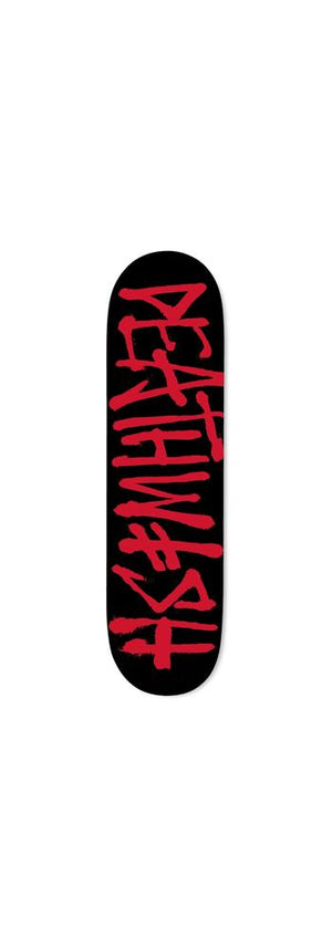 Deathwish Skateboards DEATHSPRAY BLK/RED DECK 8.25"