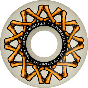 BONES WHEELS X-Formula Skateboard Wheels XF 56mm V6 Widecut 95A