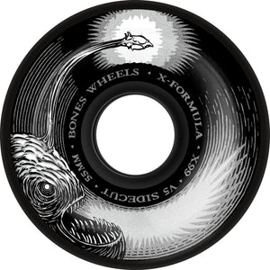 BONES WHEELS X-Formula Skateboard Wheels Dark Waters 55mm V5 Sidecuts 99A