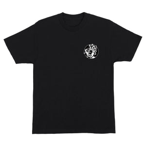 Santa Cruz Hand Dot Black Mens t-Shirt