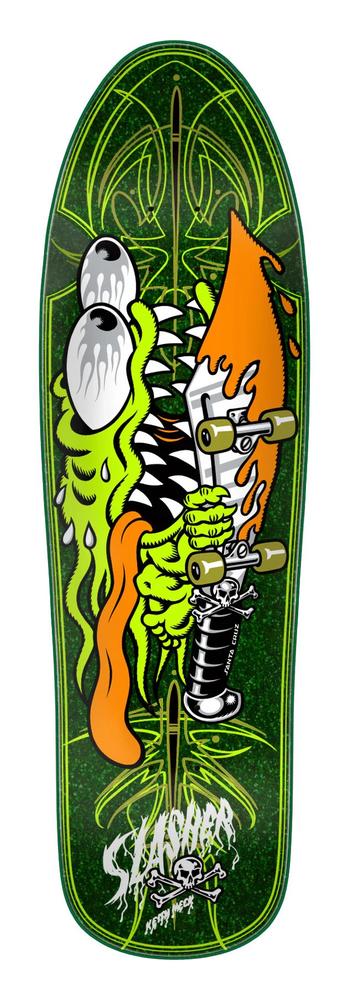 SANTA CRUZ Meek Green Pinstripe Slasher 9.23"