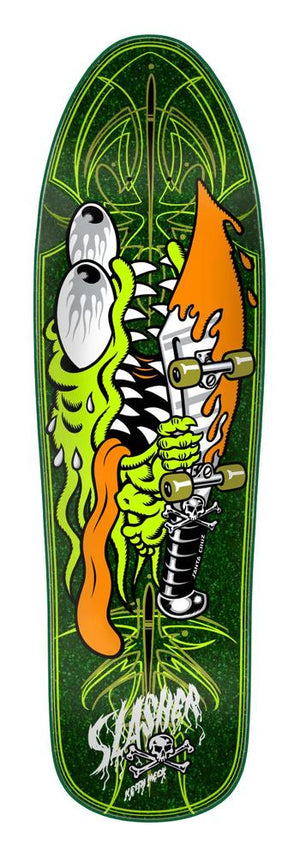SANTA CRUZ Meek Green Pinstripe Slasher 9.23"