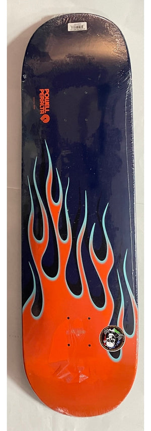 Powell Peralta Nitro Hot Rod Flames Skateboard Deck - 9.33" Orange/Blue