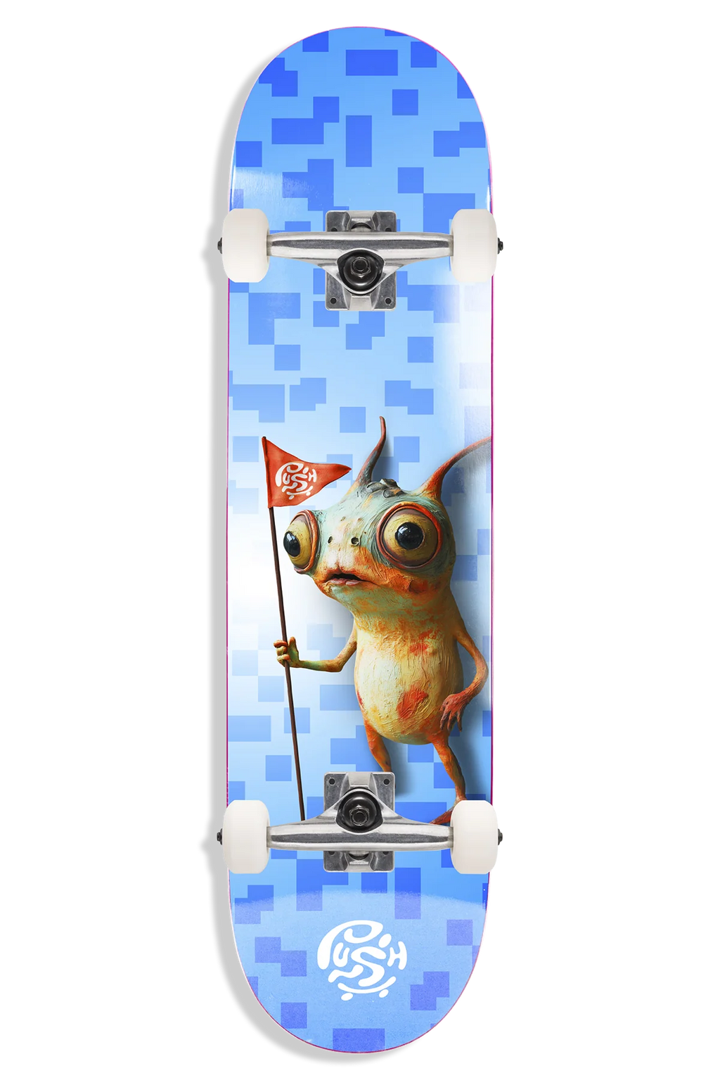 Push 7.25" Squiggly FP Complete Skateboard