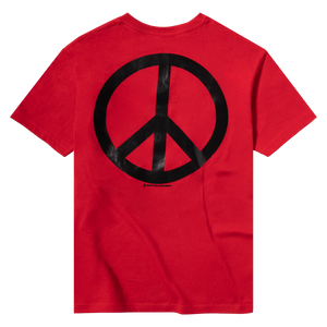 violet PEACE TEE