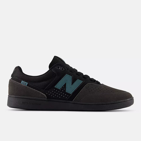 NEW BALANCE NUMERIC BRANDON WESTGATE 508 BLACK GREEN NOIR VERT SHOES