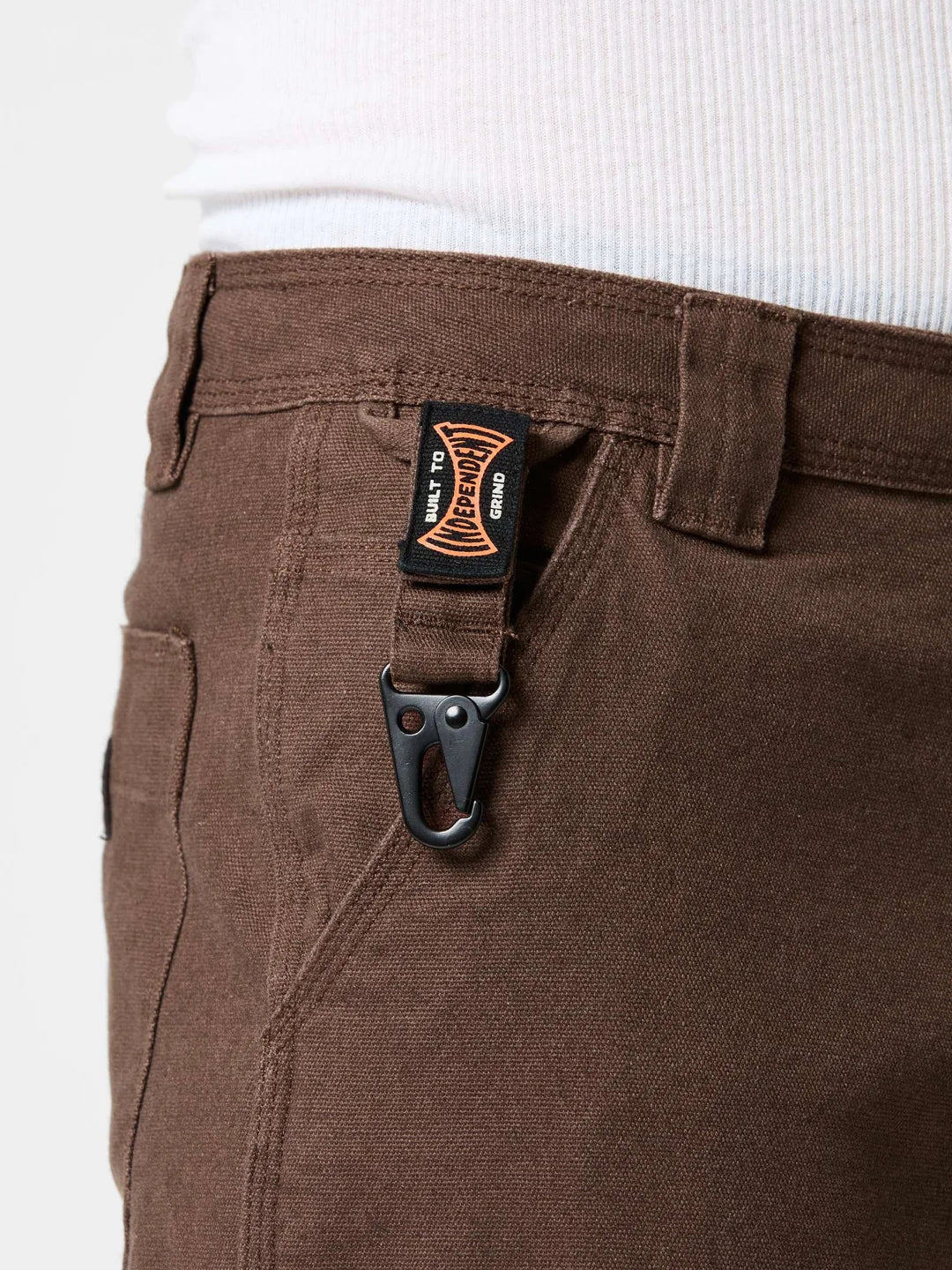 Independent Built To Grind Utility Pants Chocolate Bottom