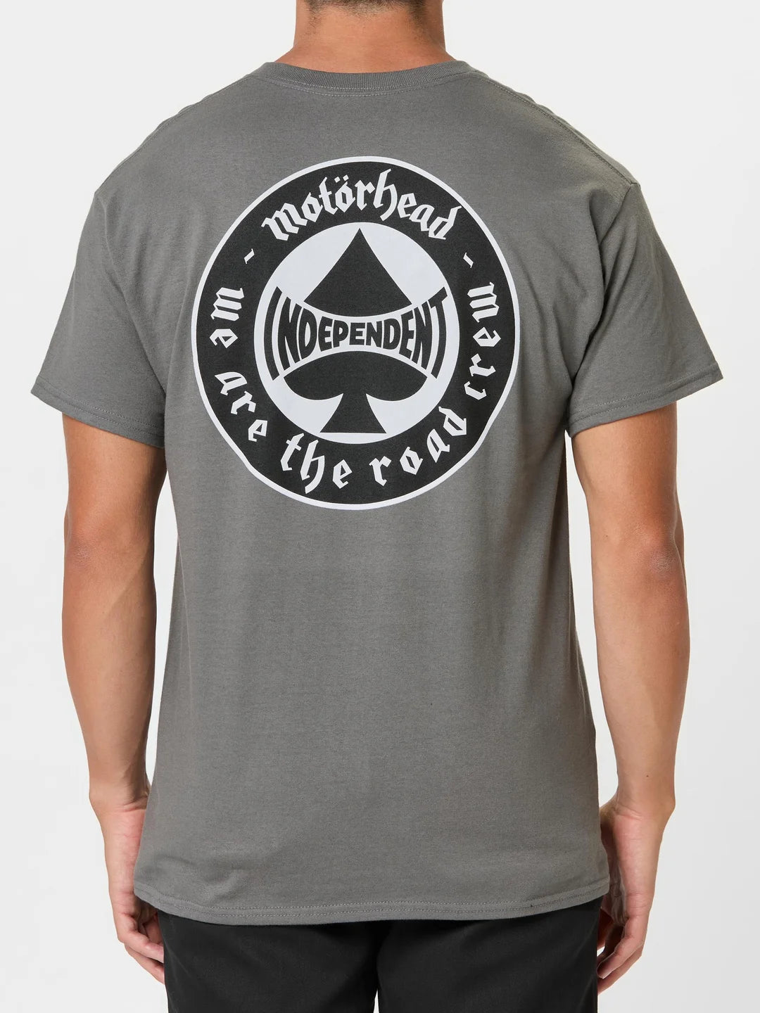 Independent Motorhead Spade S/S Heavyweight T-Shirt Charcoal