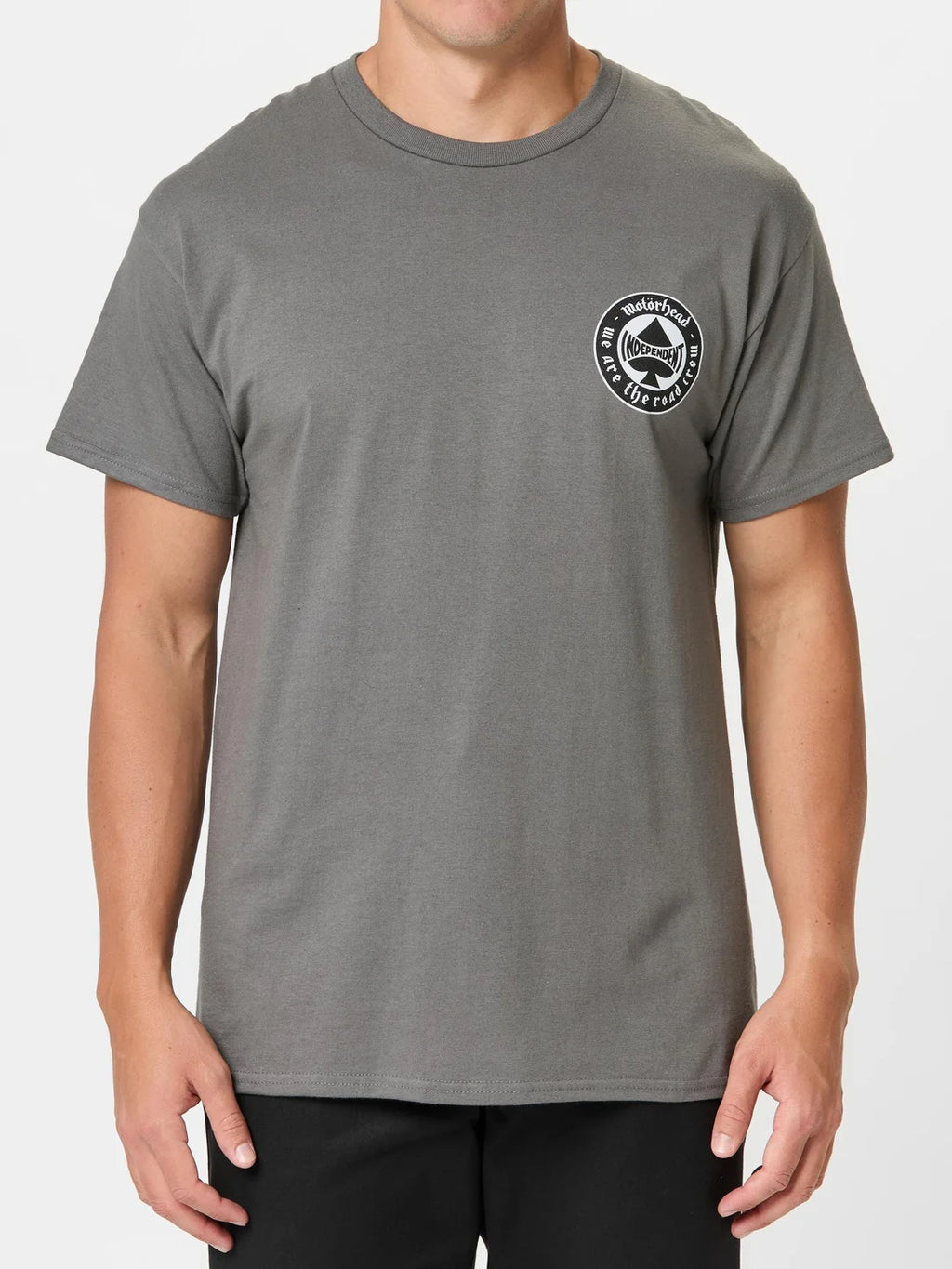 Independent Motorhead Spade S/S Heavyweight T-Shirt Charcoal