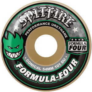 SPITFIRE FORMULA FOUR CONICAL WHITE/GREEN 101D