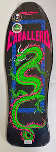 Powell Peralta Pro Steve Caballero Chinese Dragon Skateboard Deck Blacklight
