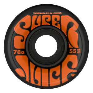 Oj Wheels 55/60mm Mini Super Juice Black 78a