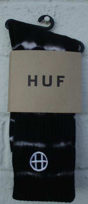 Huf Tie-Dye Embroidered Logo Socks